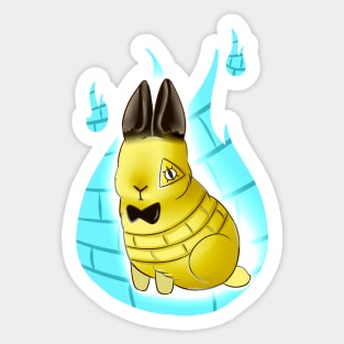 Bill Cipher Bunny Sticker